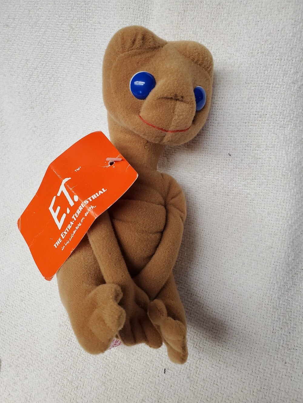 Vintage 1982 ET Extra Terrestrial Plush Stuffed Toy Kamar Showtime HTF OG Tag